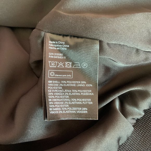 H&M Textured Zip-up Bomber Jacket - Picture 6 of 6